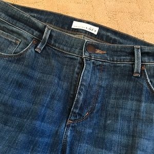 Ann Taylor Loft jeans relaxed Skinny fit